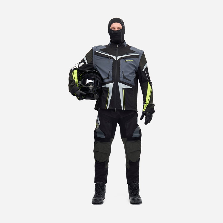 Jacket Enduro 1308 GraphiteYellow XXL