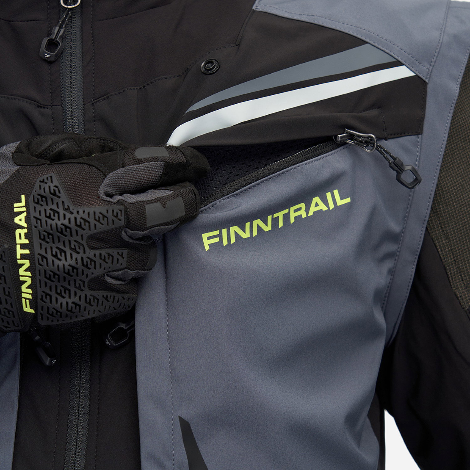 Jacket Enduro 1308 GraphiteYellow XXL