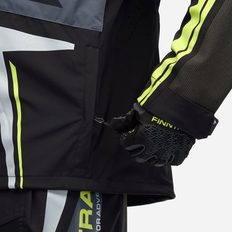 Jacket Enduro 1308 GraphiteYellow XXL