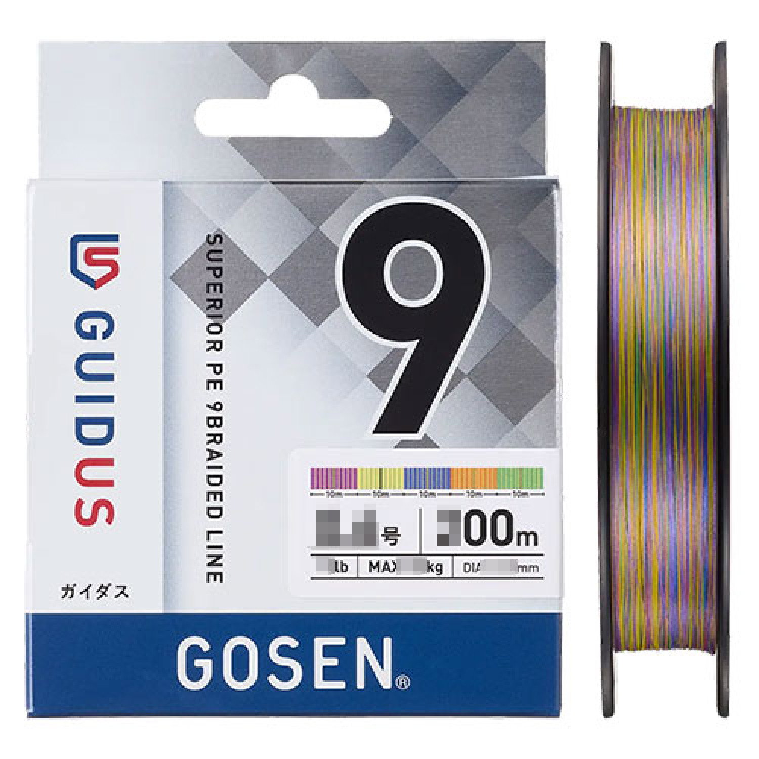 Плетено влакно Gosen Guidus PE X 9 964709