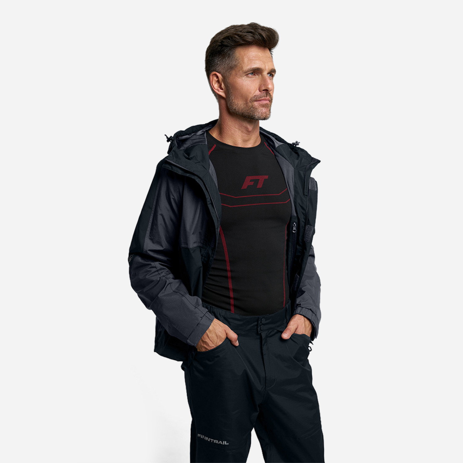 Jacket LightSuit 3504 Graphite L