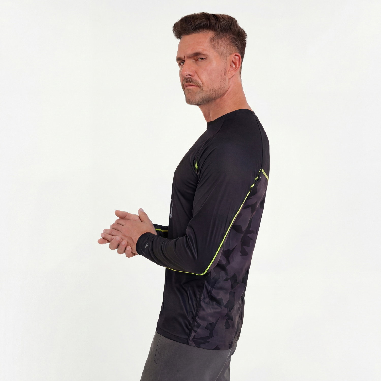 Longsleeve Wind Helmet 6610 Graphite M