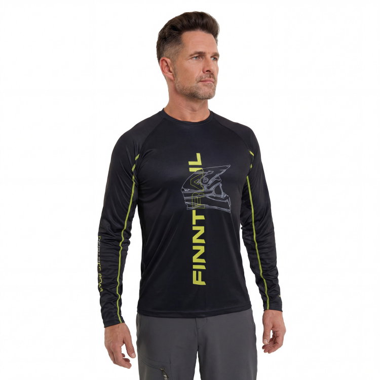 Longsleeve Wind Helmet 6610 Graphite M