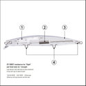 Воблер Shimano Exsence Ranblur Floating XM-114U
