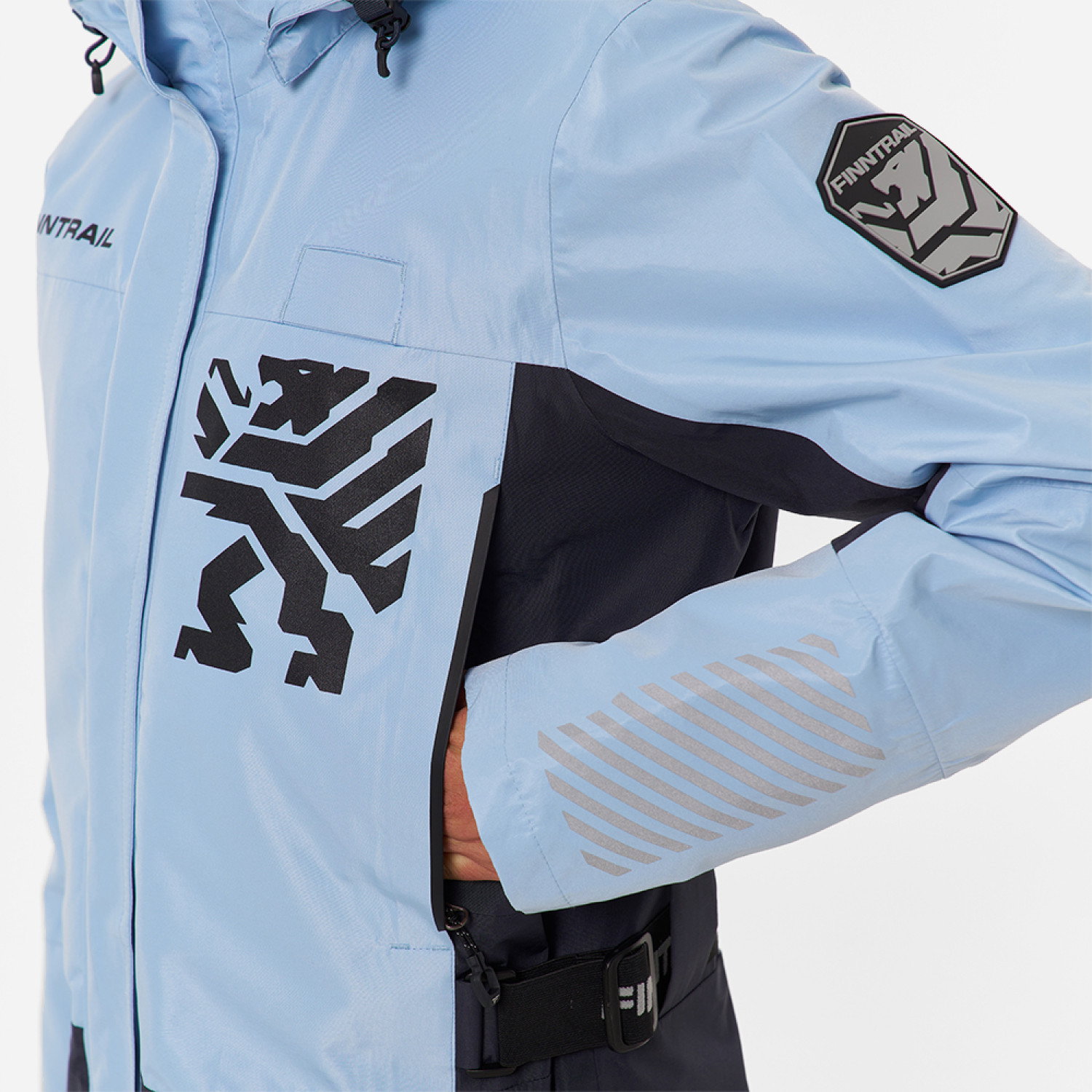 Jacket Rachel 6455 LightBlue M