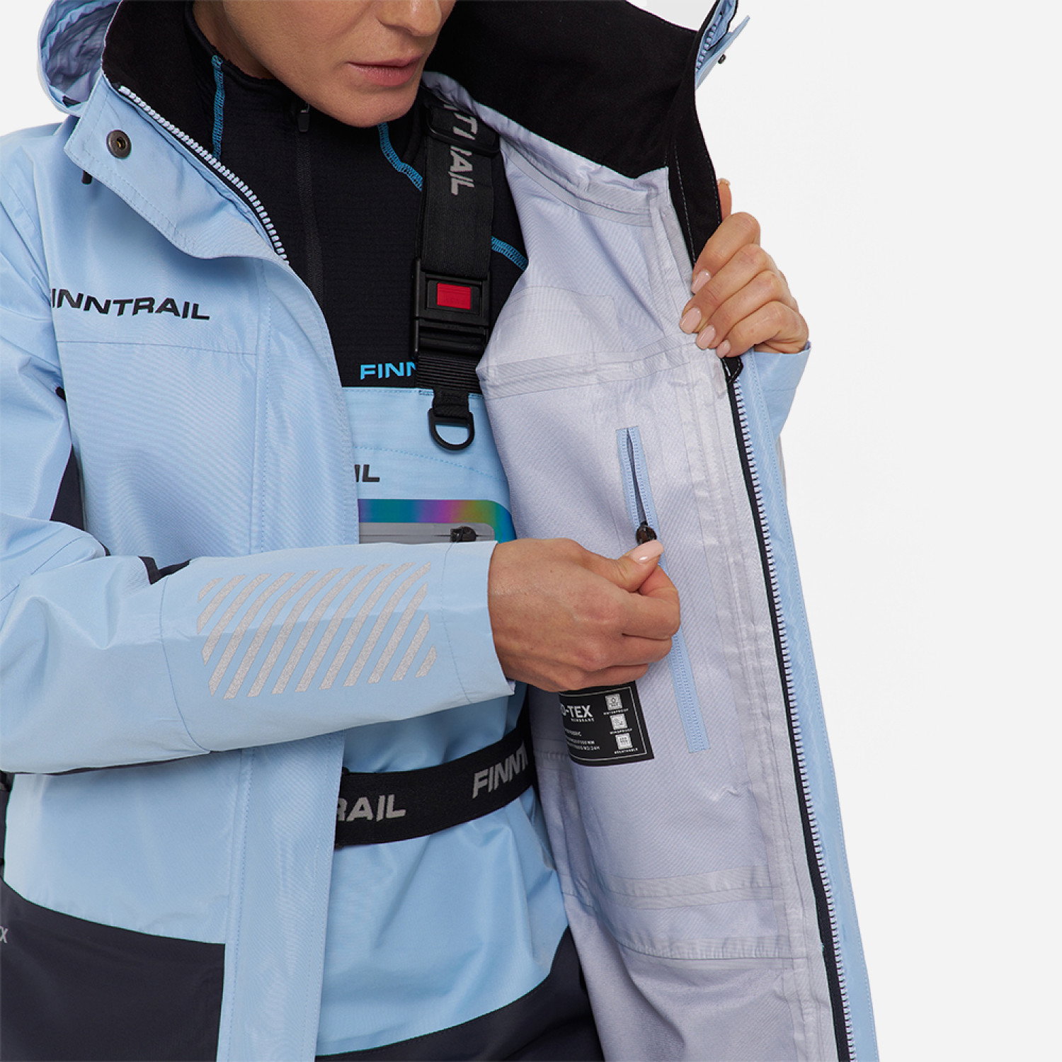 Jacket Rachel 6455 LightBlue M