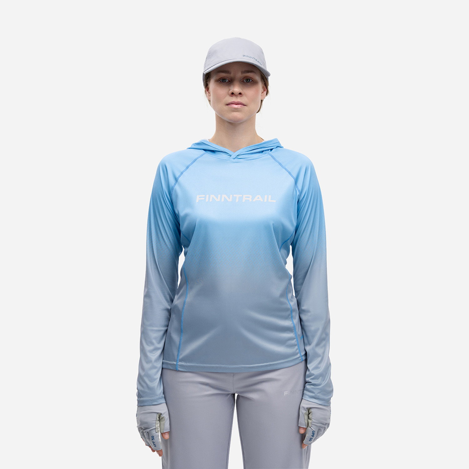 Longsleeve Venus Hood W 6621 LightBlue S