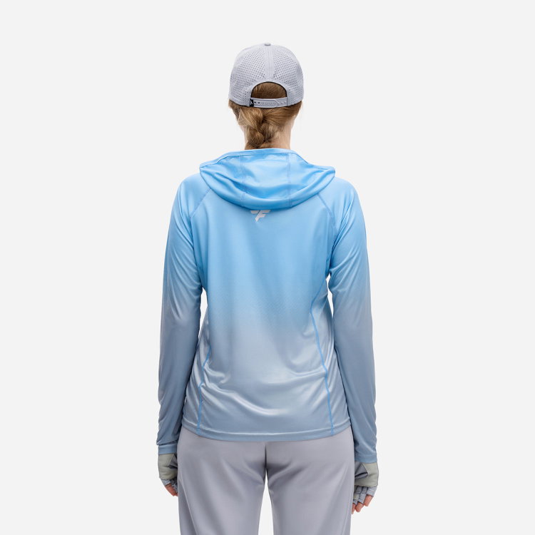 Longsleeve Venus Hood W 6621 LightBlue S