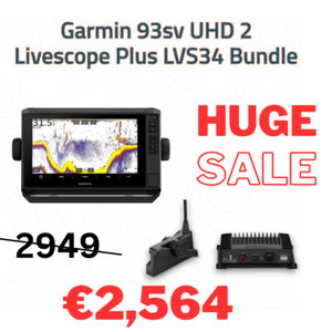GARMIN Echomap UHD 2 92sv + Livescope Plus SYSTEM