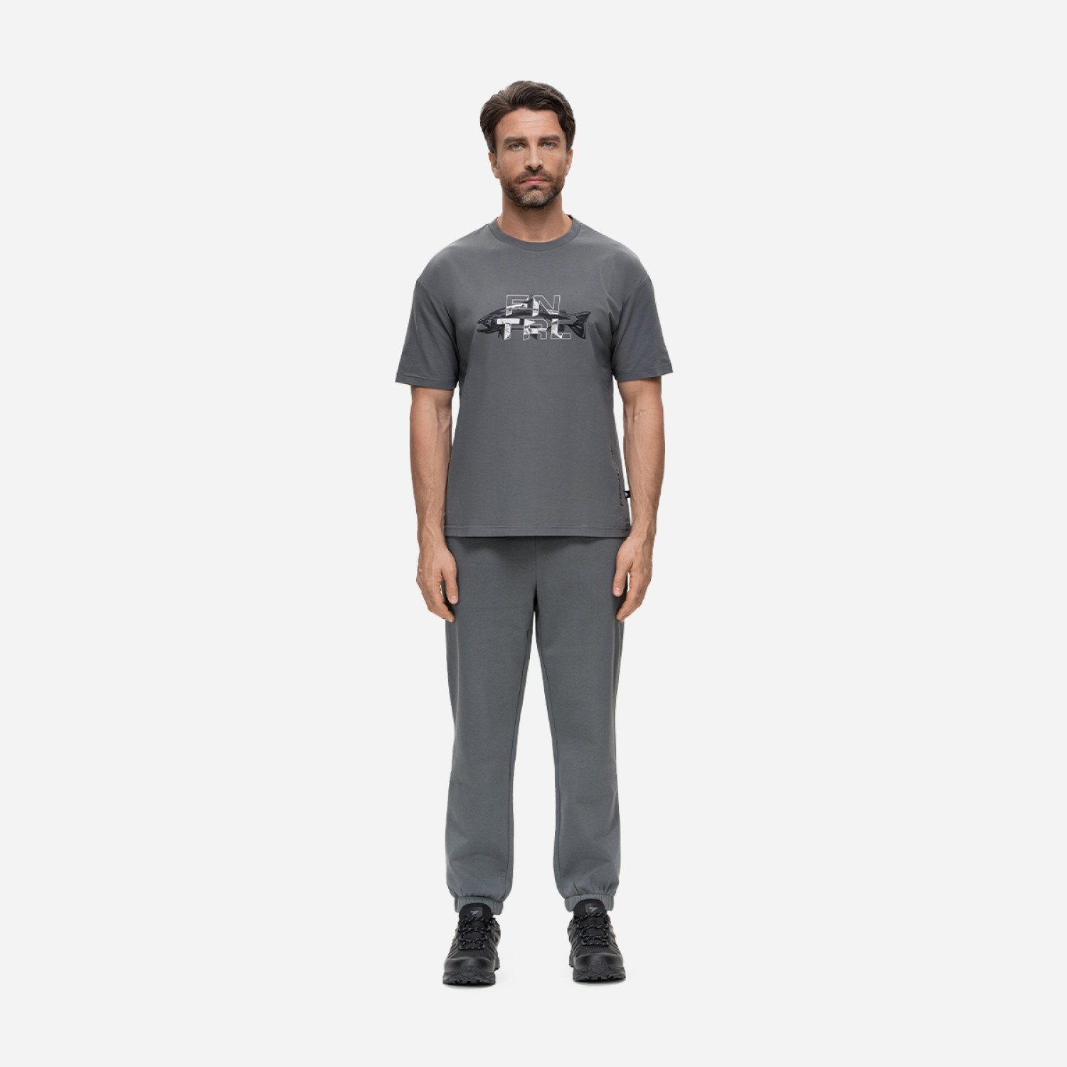 T-shirt Fish 6731 DarkOlive L