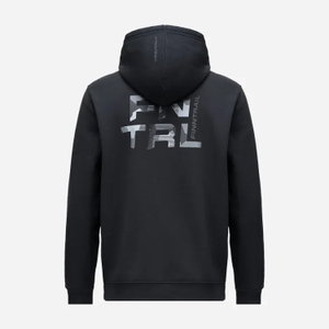 Hoody Logo Zip 6832 Black L