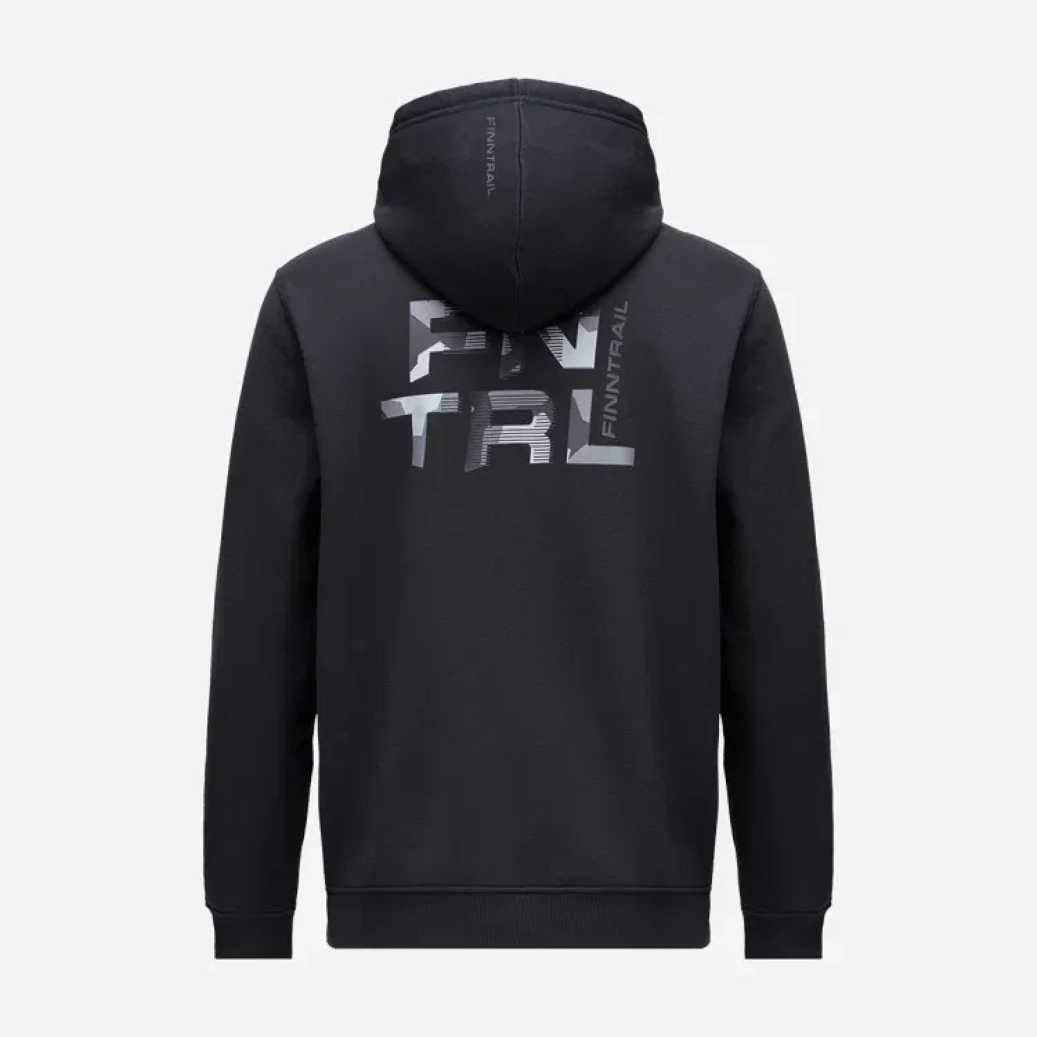 Hoody Logo Zip 6832 Black L