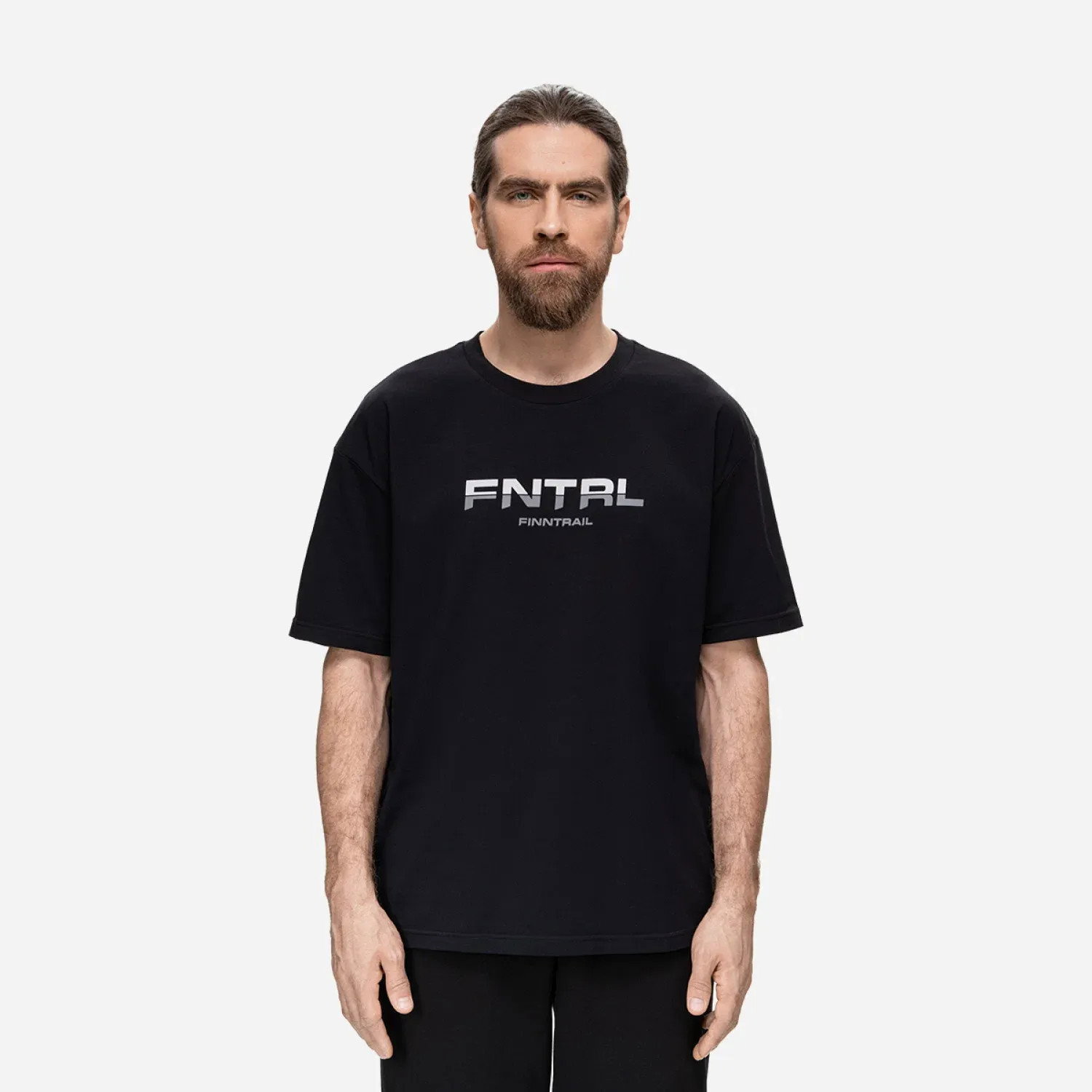 T-shirt Logo 6734 Black L