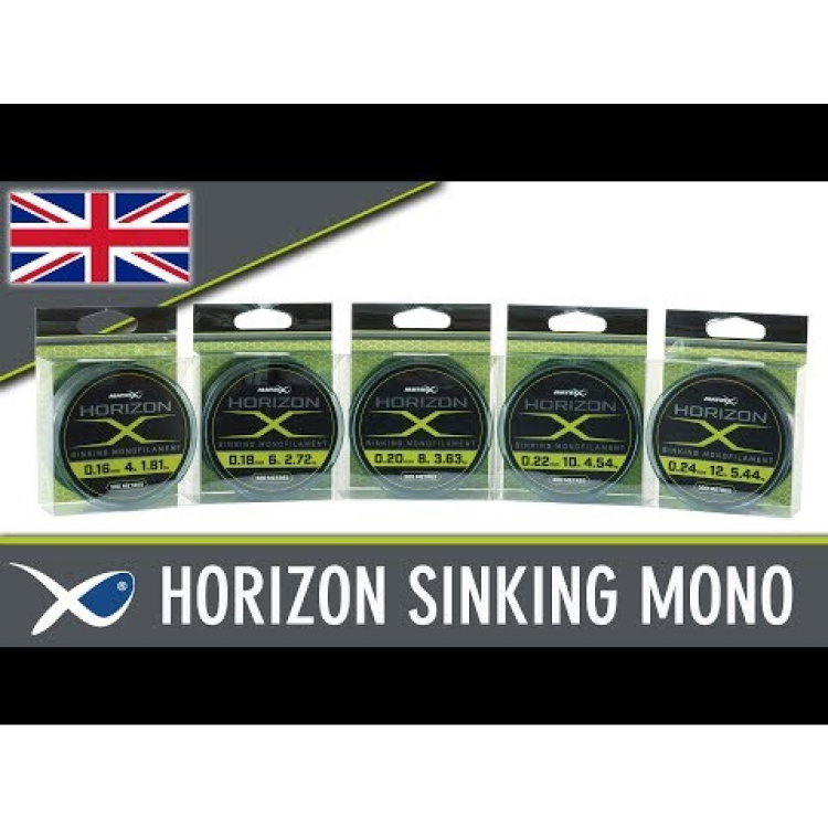 Монофилно влакно Horizon X Sinking Mono GML022