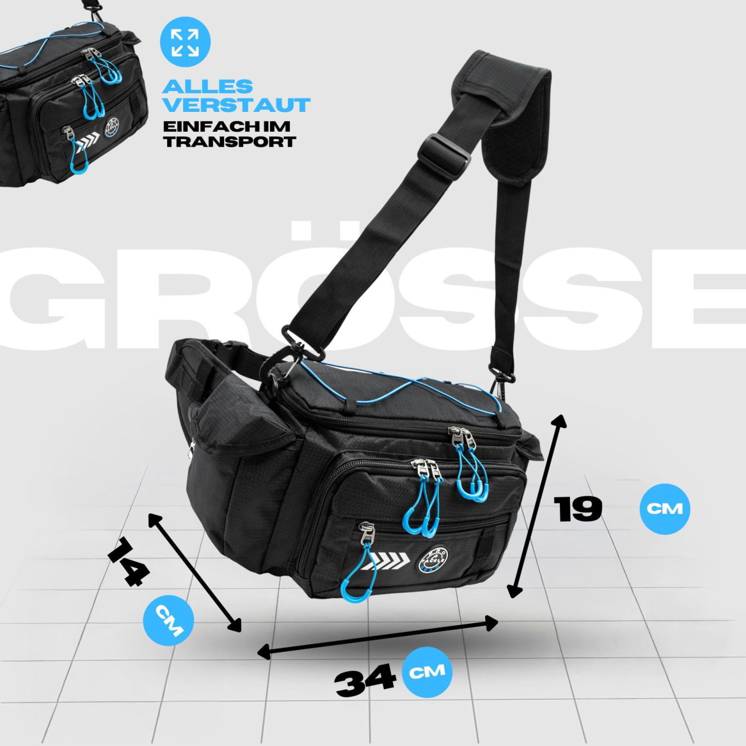 Чанта за кръста Pro Tackle Strike Bag DOM098011037