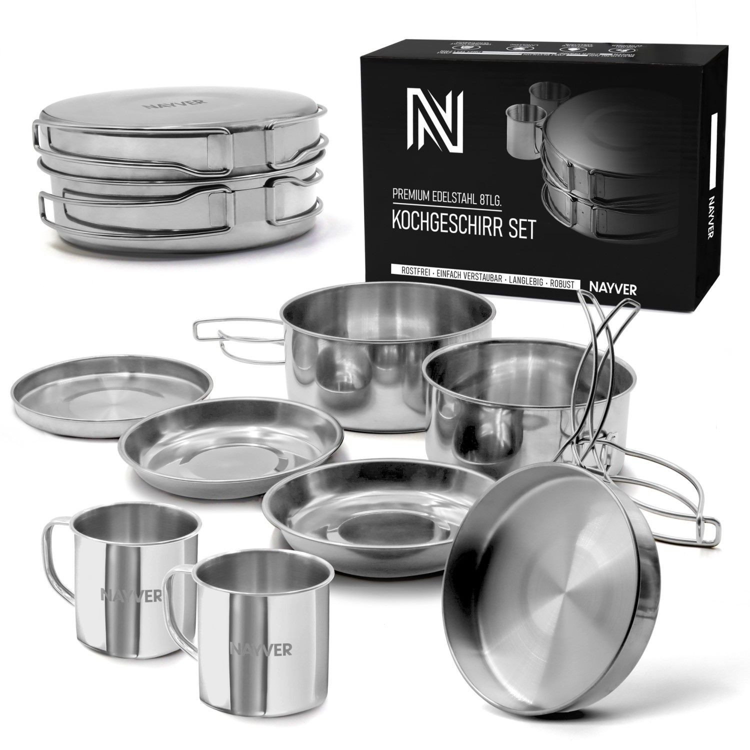 Комплект за готвене Nayver Outdoor DOM099052406