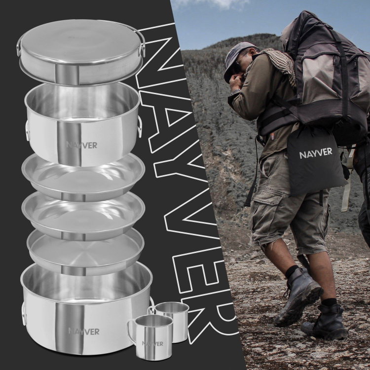Комплект за готвене Nayver Outdoor DOM099052406