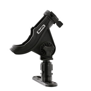 Scotty Baitcaster Spinning Rod Holder with Gear Head and Track - 282 282-BK