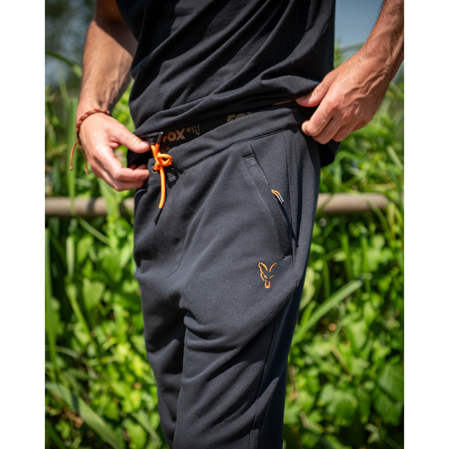 Панталон Fox Classic Jogger - Black / Oranger CCL424