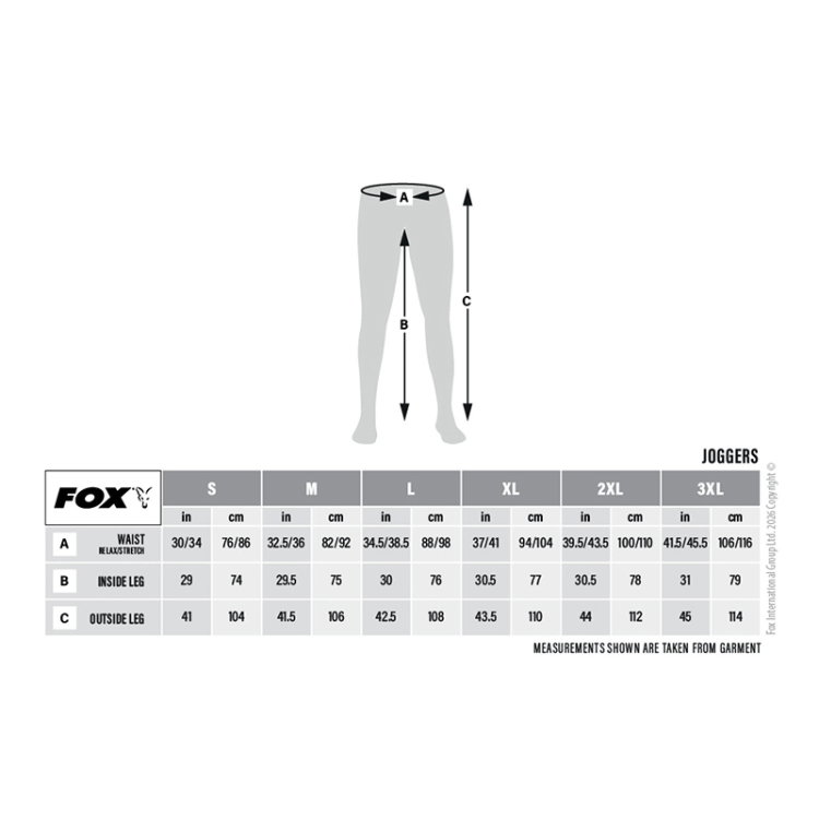 Панталон Fox Classic Jogger - Black / Oranger CCL424