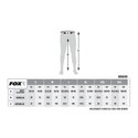Панталон Fox Classic Jogger - Black / Oranger CCL424
