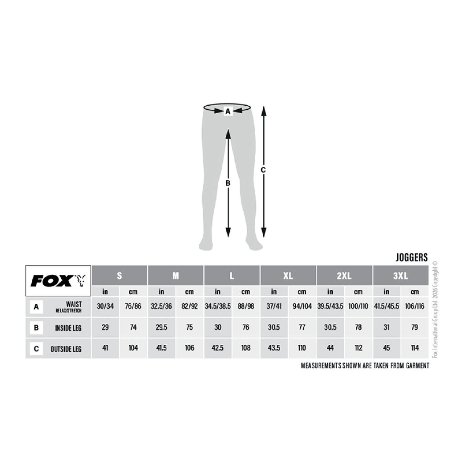 Панталон Fox Classic Jogger - Black / Oranger CCL424