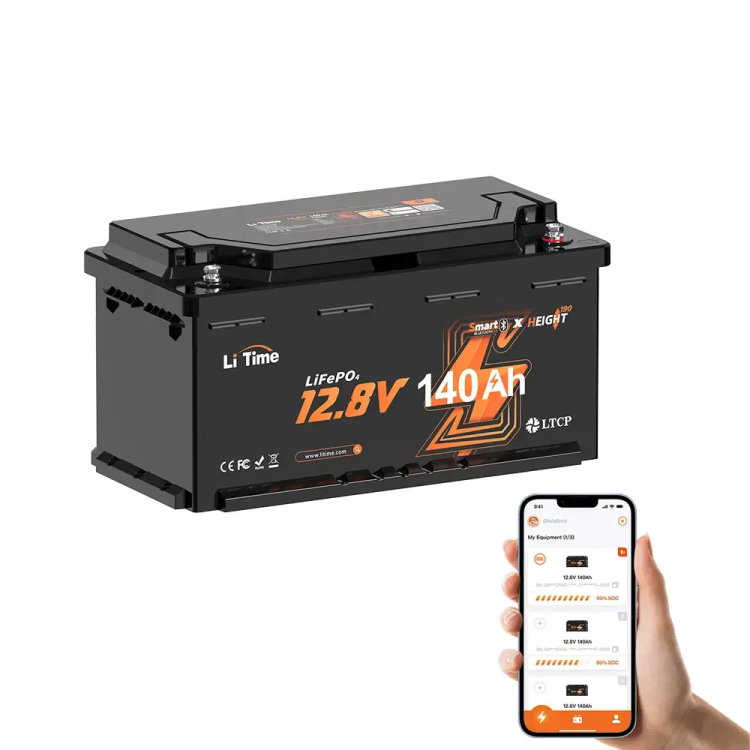 12V LiFePO4 140Ah Deep Cycle литиева батерия с Bluetooth