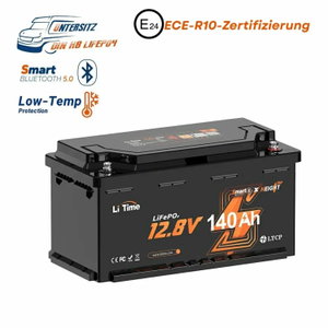 12V LiFePO4 140Ah Deep Cycle литиева батерия с Bluetooth