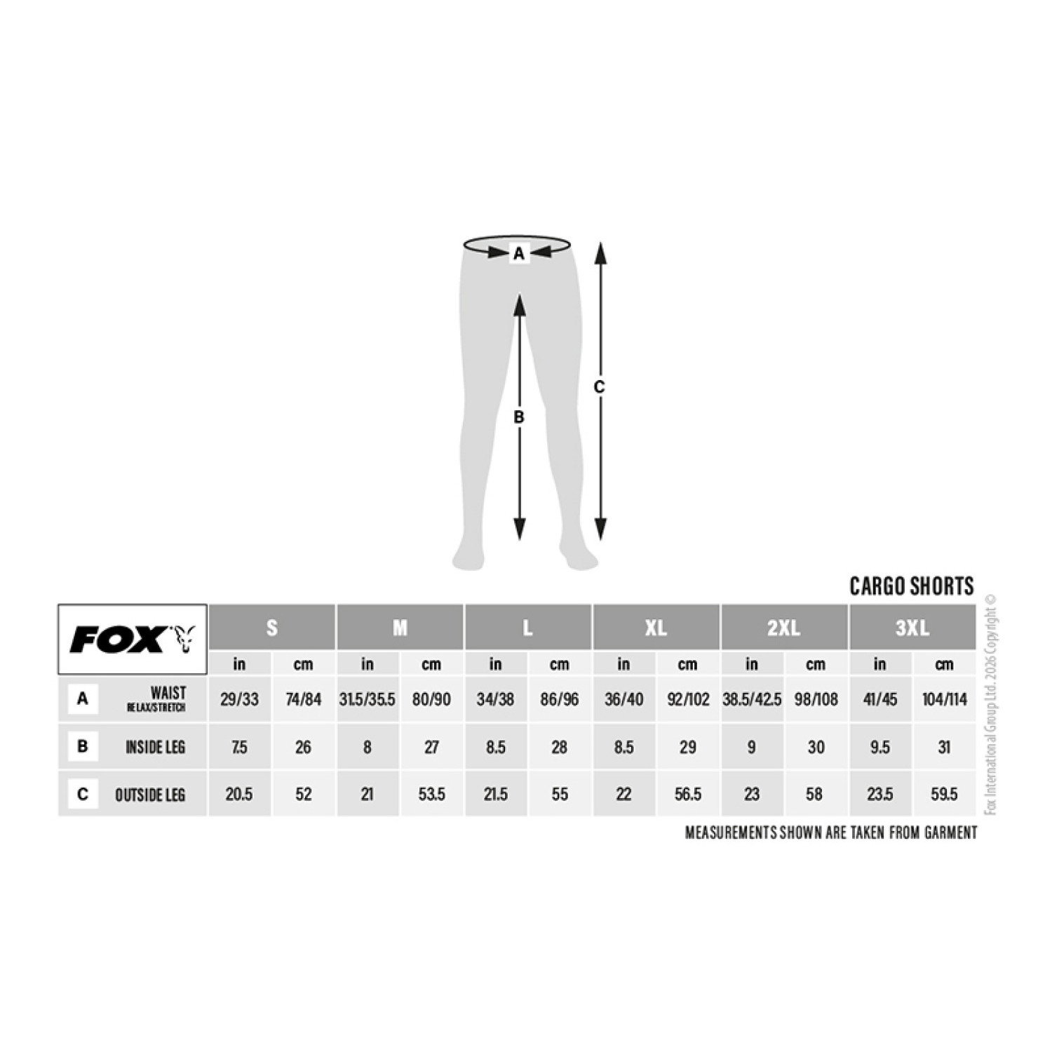 Къси панталони Fox Khaki LW Cargo Shorts CFX596