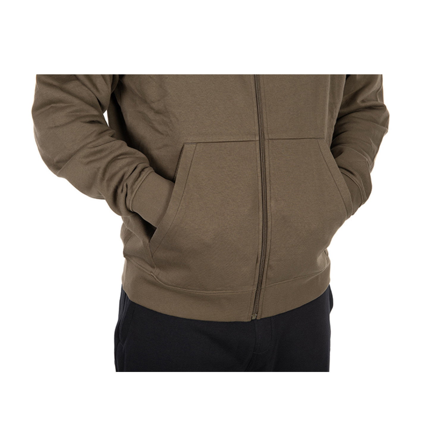 Суичър Fox Collection Zipped Hoody, Green CCL376