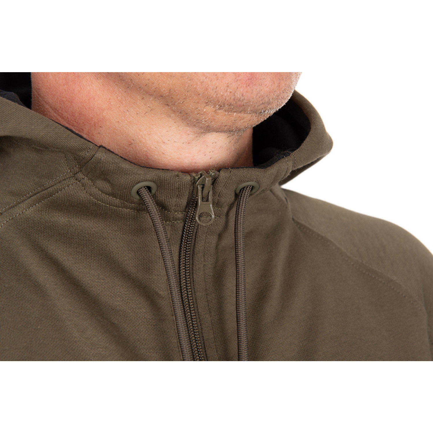 Суичър Fox Collection Zipped Hoody, Green CCL376