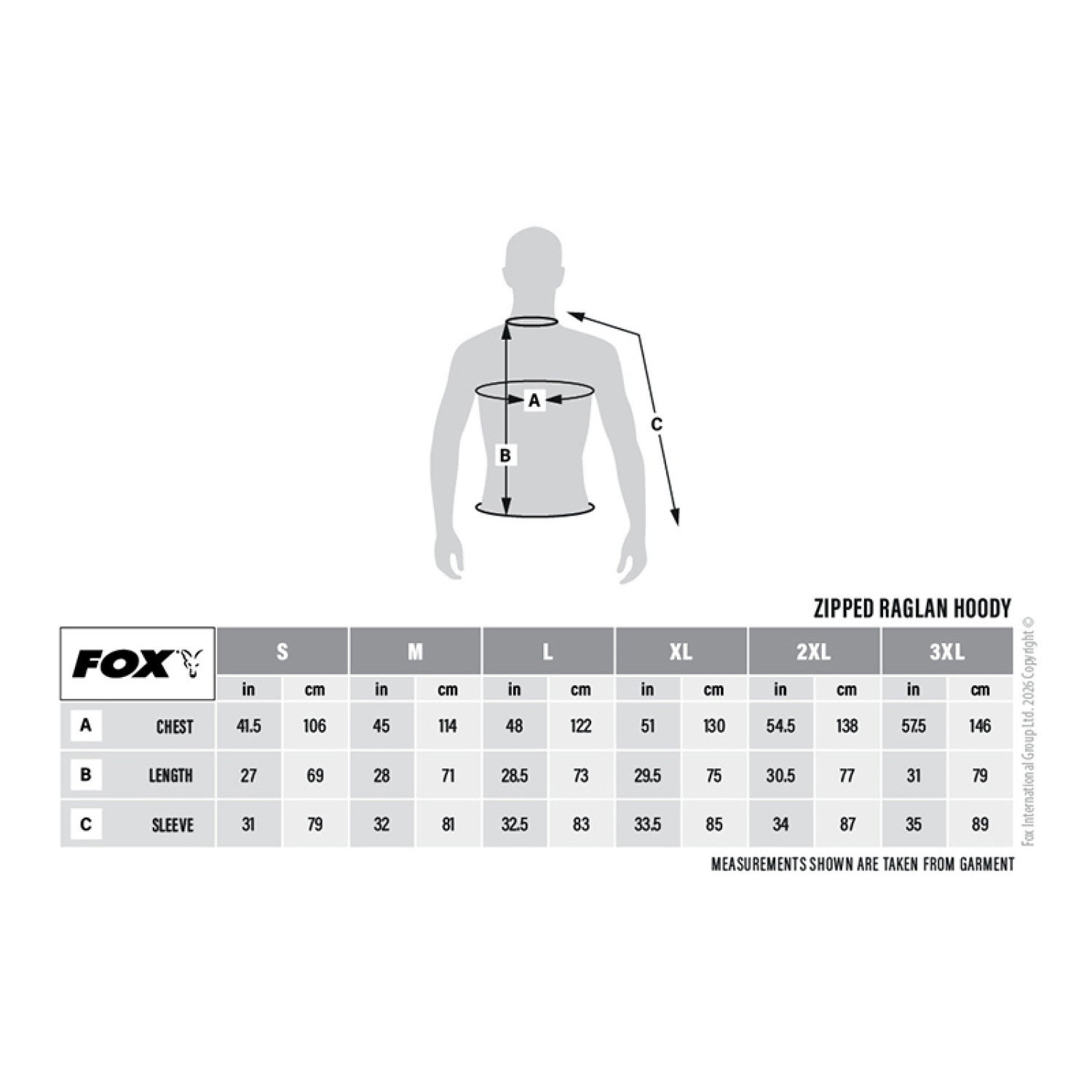 Суичър Fox Collection Zipped Hoody, Green CCL376