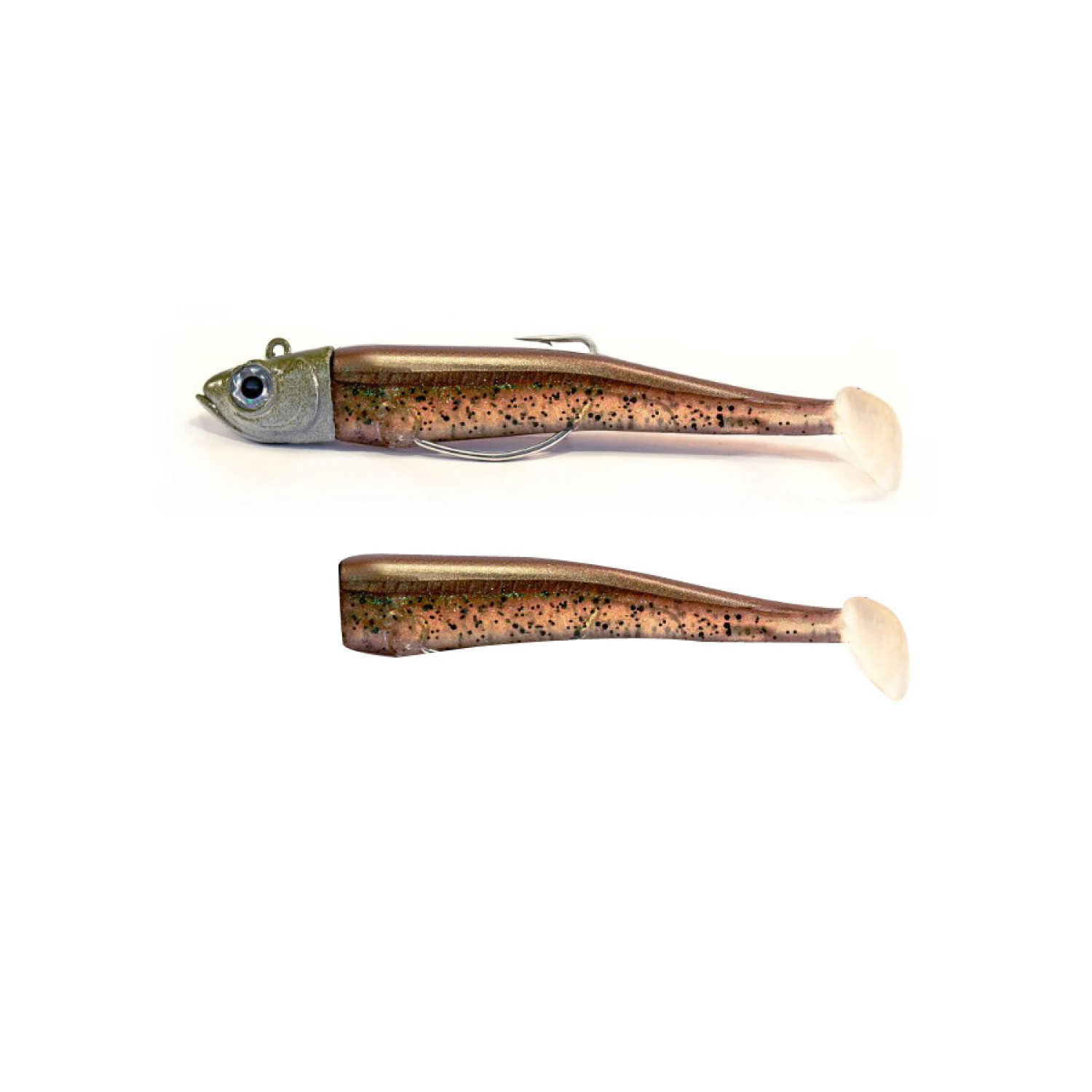 Силикон GT-Bio Roller Shad - Combo - с глава GB-RS65-331