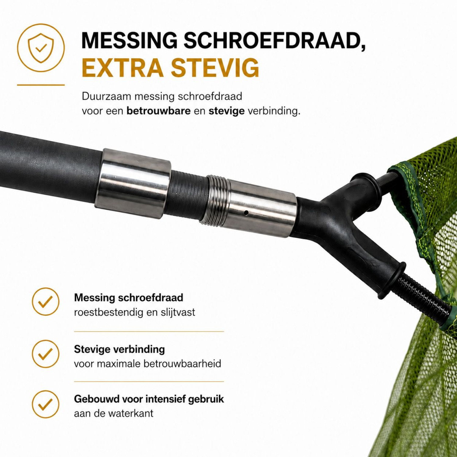 Кеп Faith Carp Landning Net Telescopic Carbon Handle FAI4712