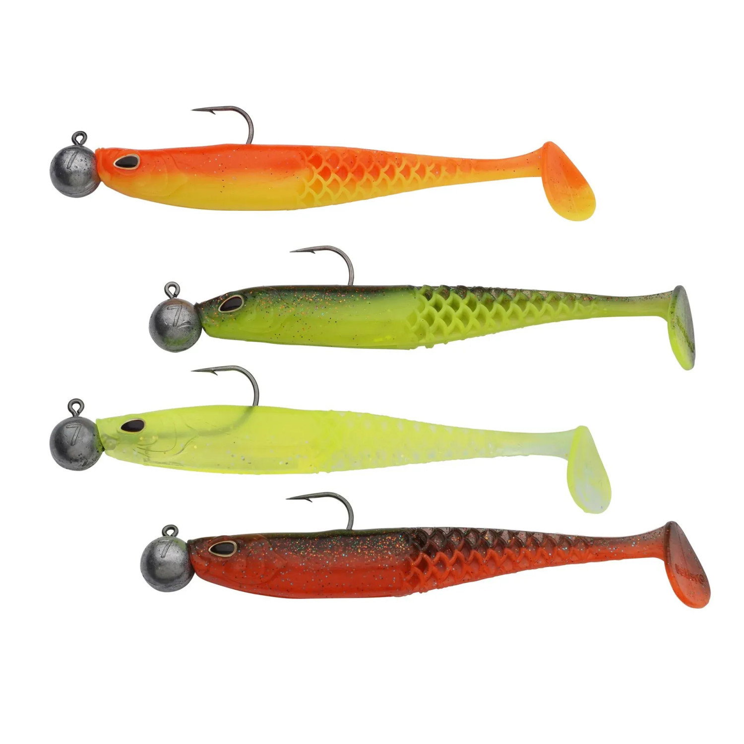 Berkley Cullshad Slim 10 см / 7 гр Mixpack-силиконови примамки