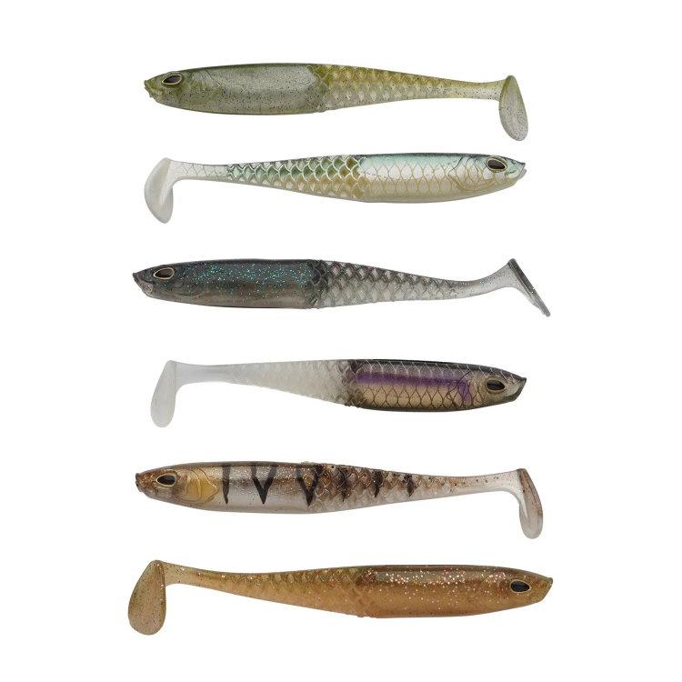 Berkley Cullshad Slim 10 см Mixpack-силиконови примамки