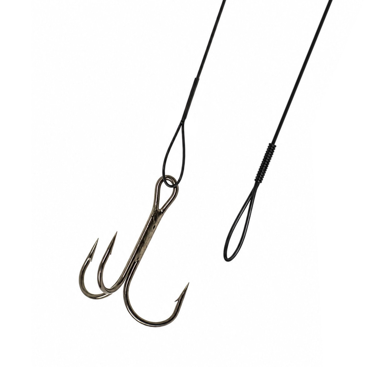 Повод за щука DLT Steel Leaders with Treble Hook on Card DLTAV4987
