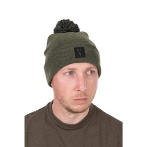 Шапка Fox Collection Bobble Hat, Green/Black CHH037