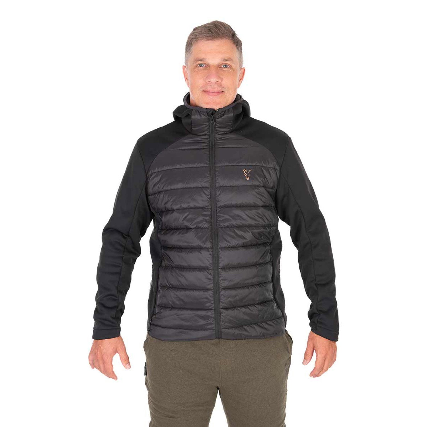 Яке Fox Collection Hybrid Jacket, Black/Orange CCL335