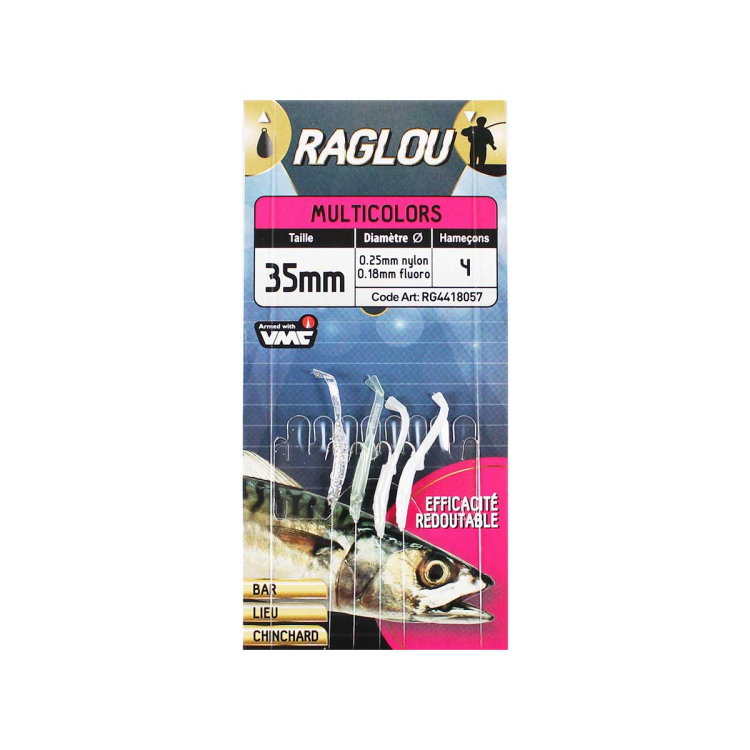 Чепаре Raglou Sabiki Multicolor 35 mm 963625