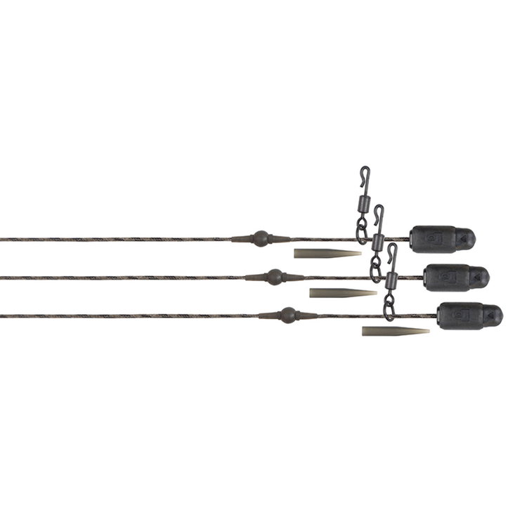 Готов монтаж Fox Edges Copper Core Heli-Clip Rigs CRT004
