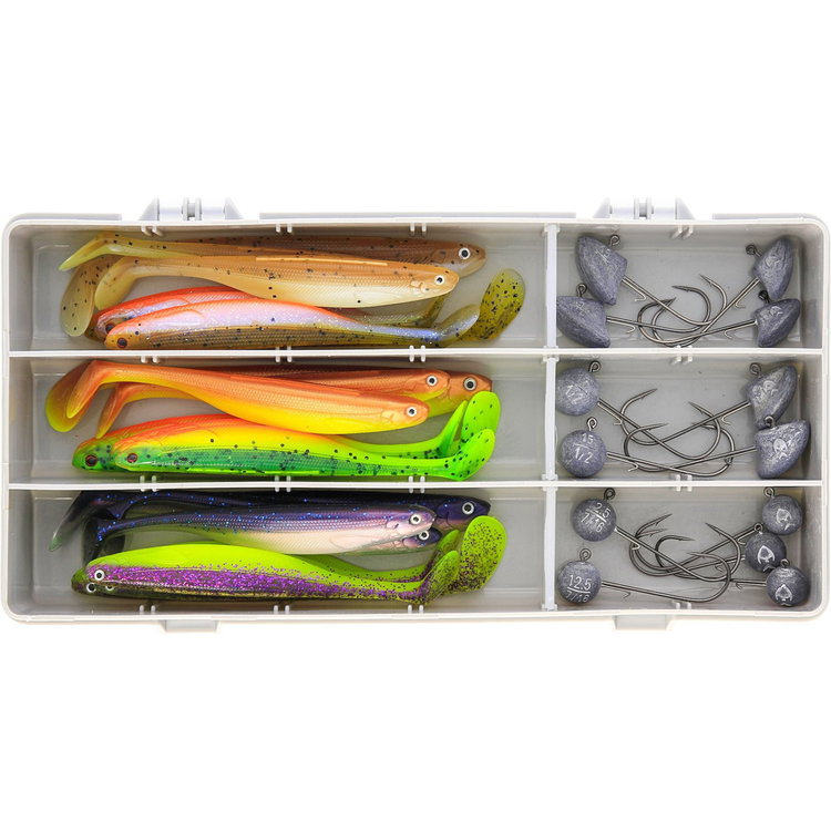 Комплект силикони за бяла риба Westin Zander Box Jigging P276-023-280