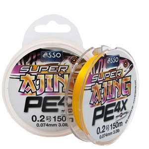 ASSO 4X Super Ajing 0.6PE 150 m Orange