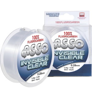 ASSO Invisible Clear Fluorocarbon 0.25 mm