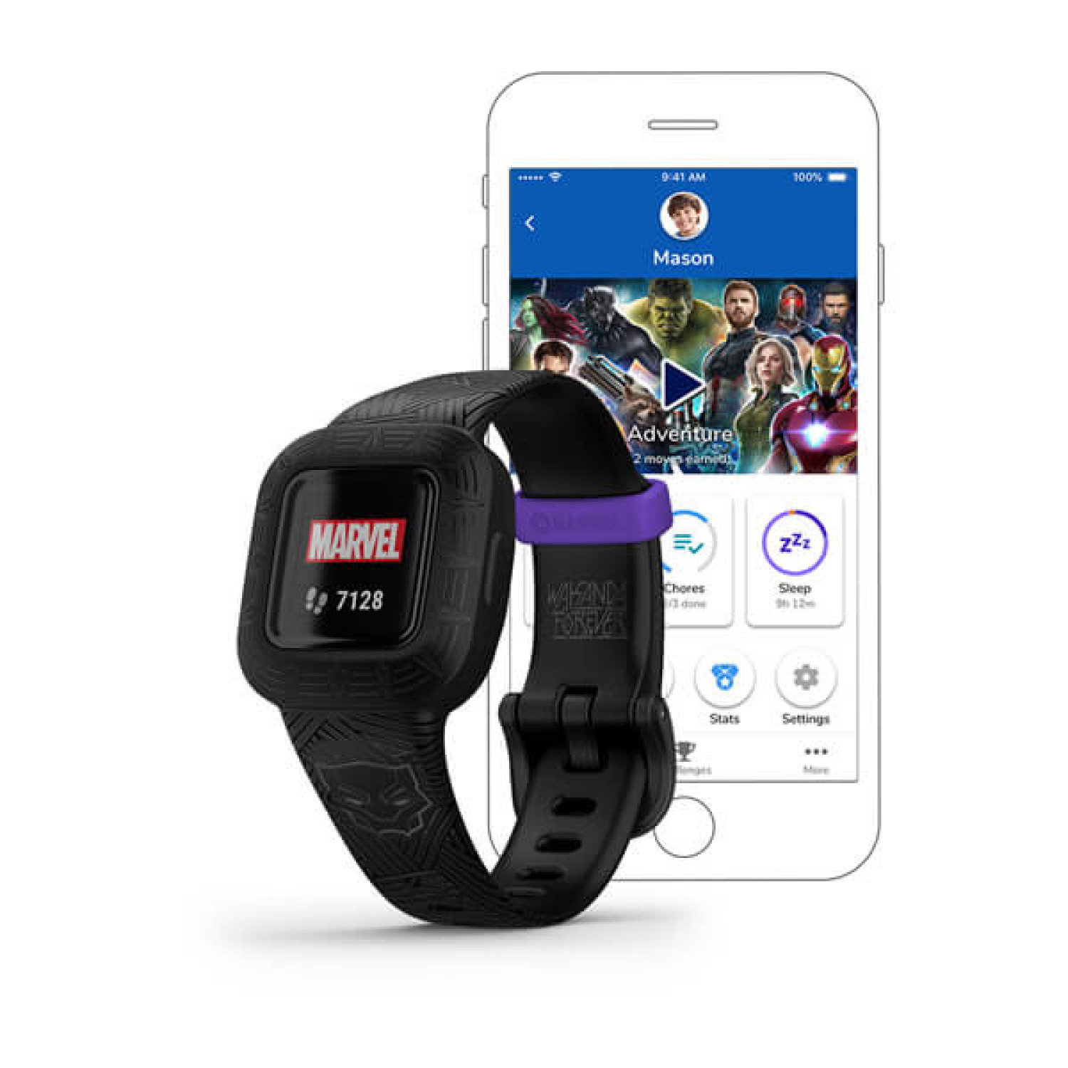 vívofit® jr. 3 - vívofit jr. 3 - Marvel, Black Panther