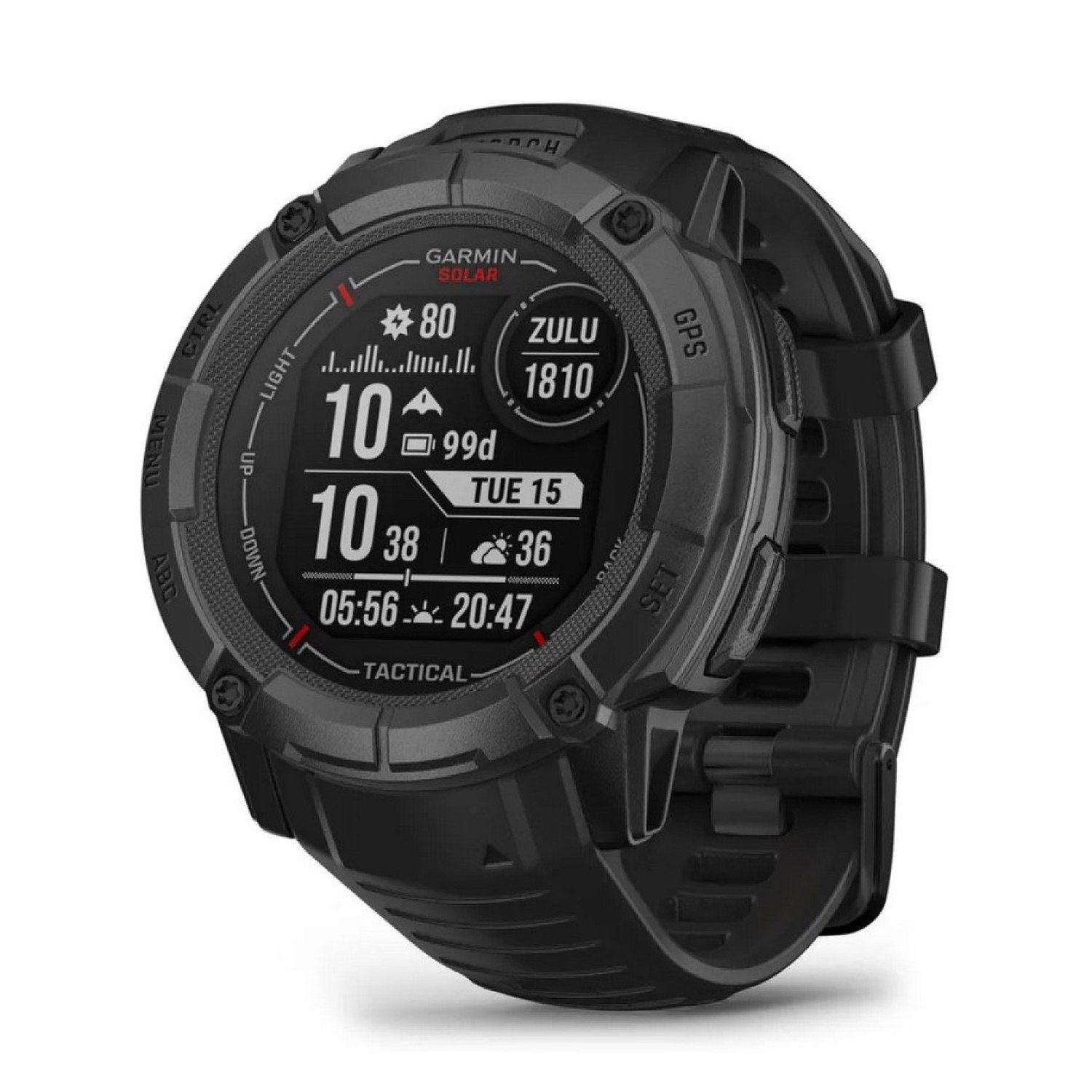 Instinct® 2X Solar - Instinct® 2X Solar - Tactical Edition, Black