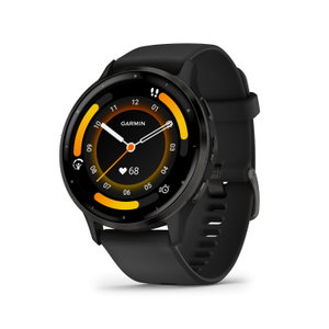 Venu® 3 - Venu® 3 Slate безел с Black корпус и силиконова каишка