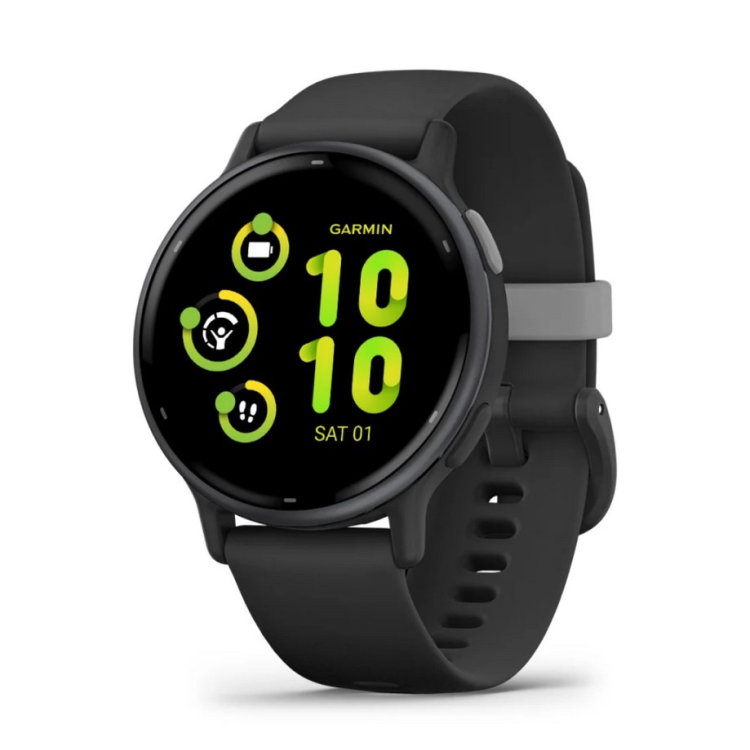 vívoactive® 5 - vívoactive® 5 - Slate безел с Black корпус и силиконова каишка