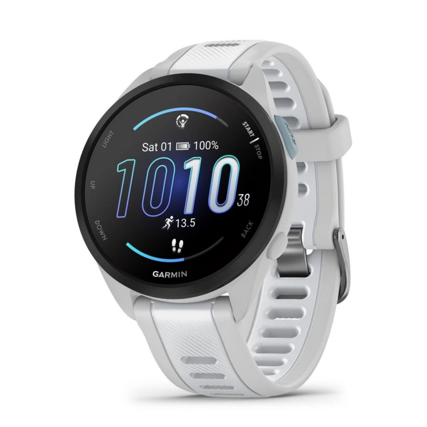 Forerunner® 165 - Forerunner® 165 Music - Mist grey/Whitestone