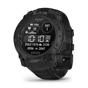 Instinct® 3 – 50 мм, Solar - Instinct® 3 – 50 мм, Solar, Tactical Edition - Black с Black каишка